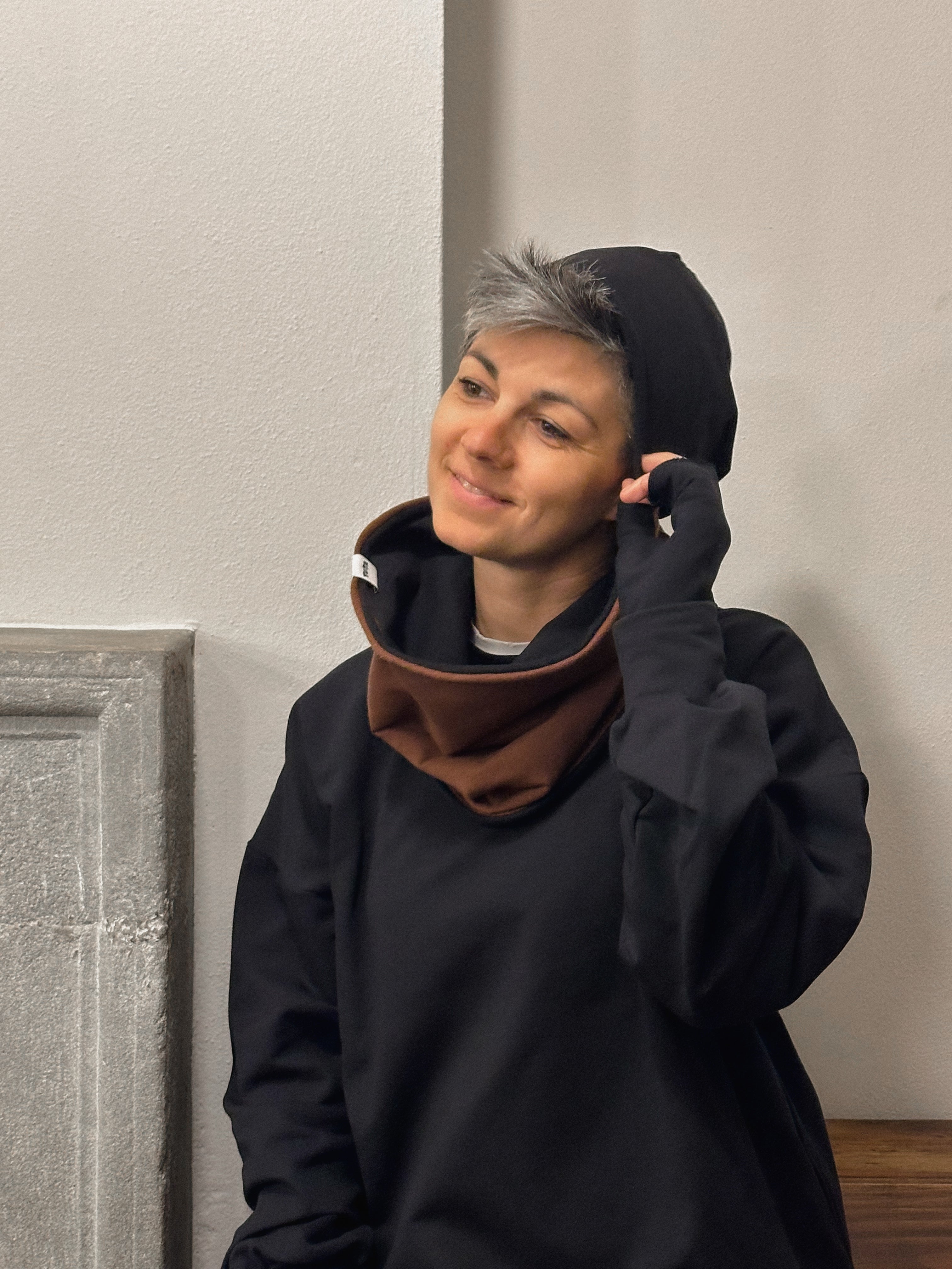 Cuffia In Cotone Felpato