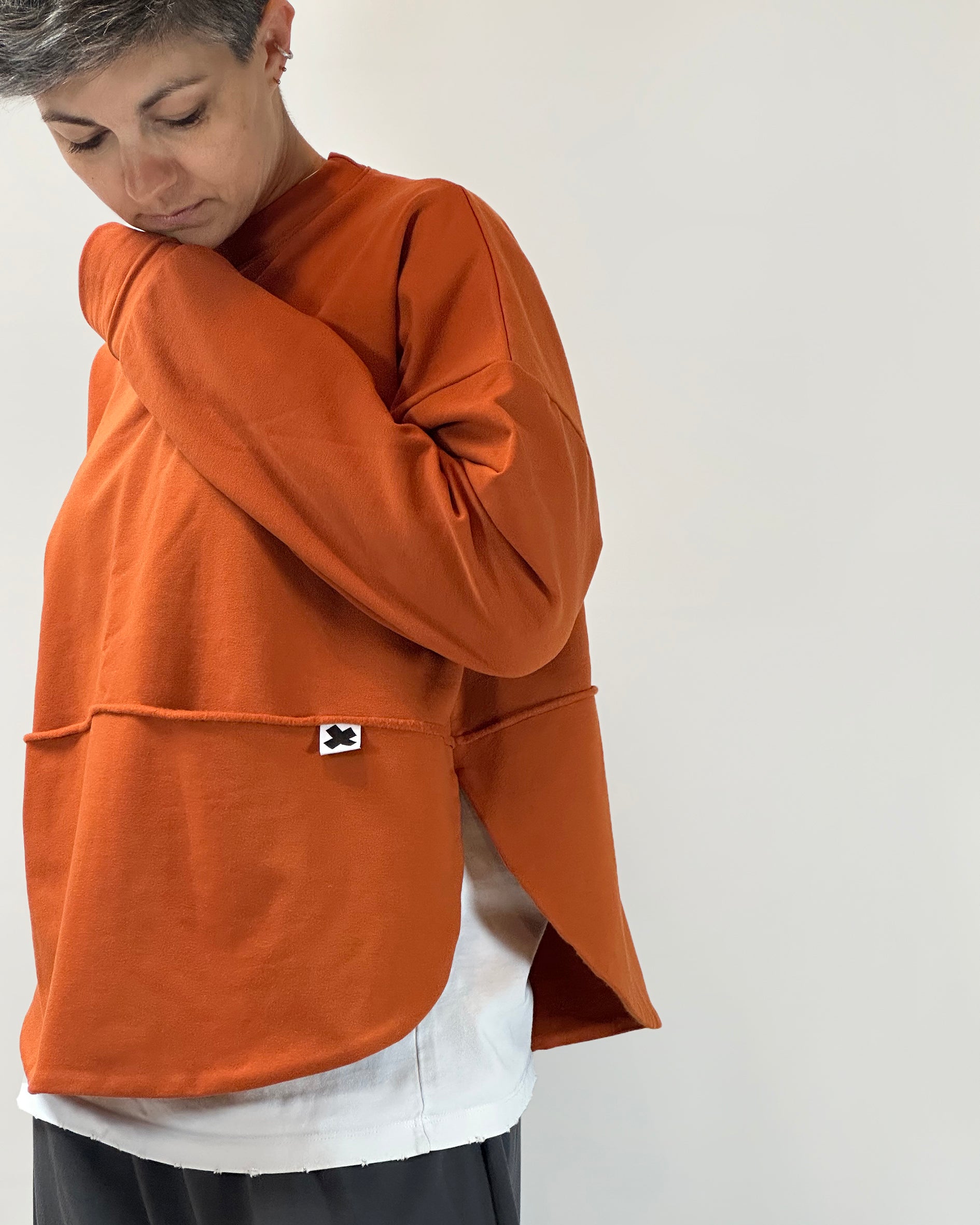 Felpa Tascona Cotone Felpato