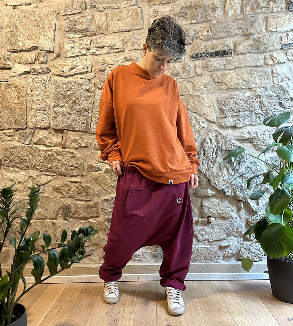 Fleece Baggy Pants