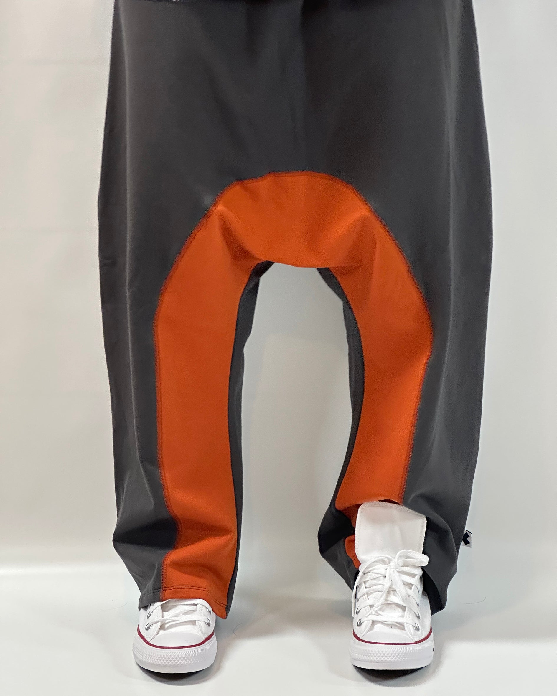 Panta Bicolor Cotone Felpato