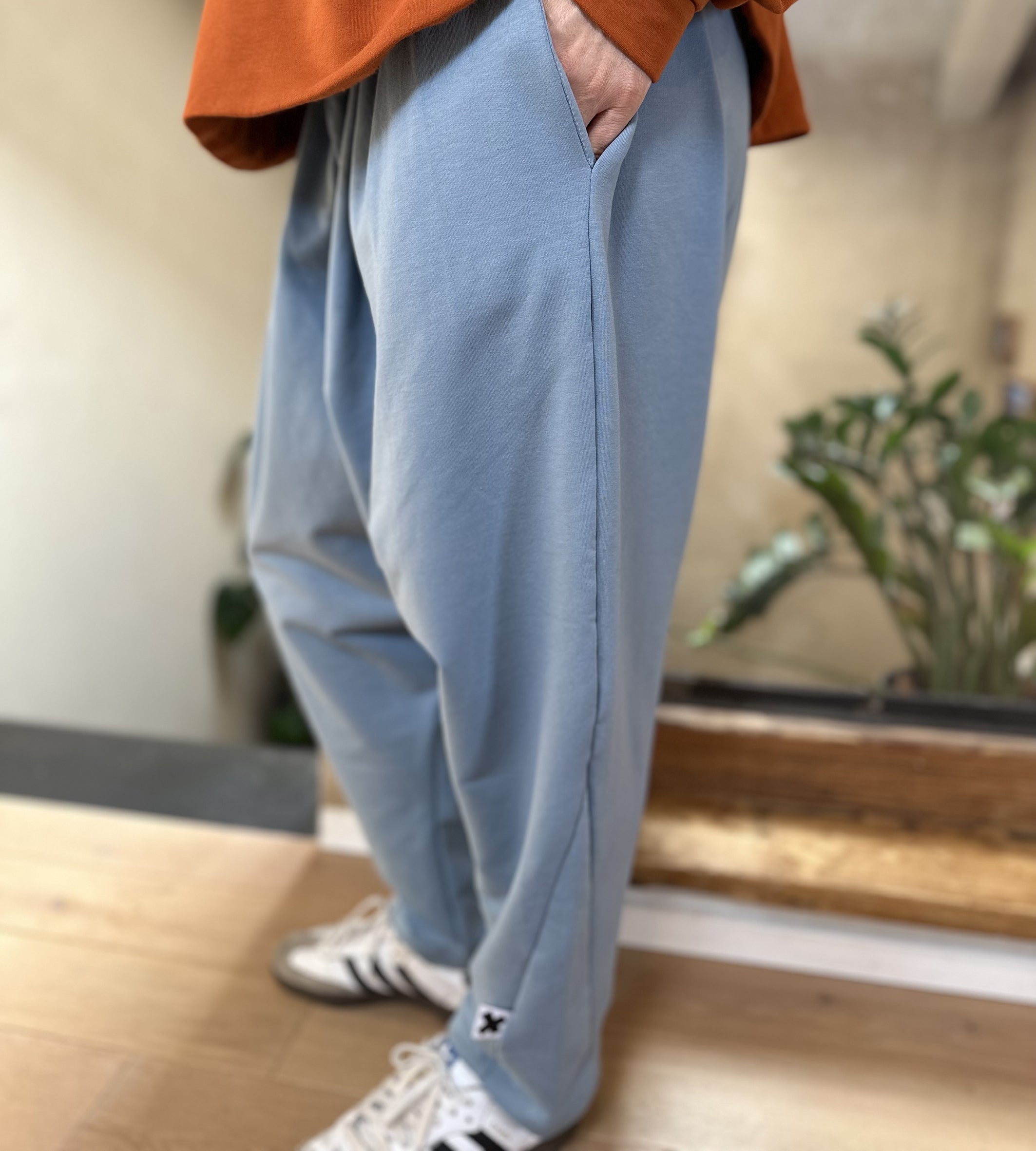 PantaBoyfriend Cotone Felpato