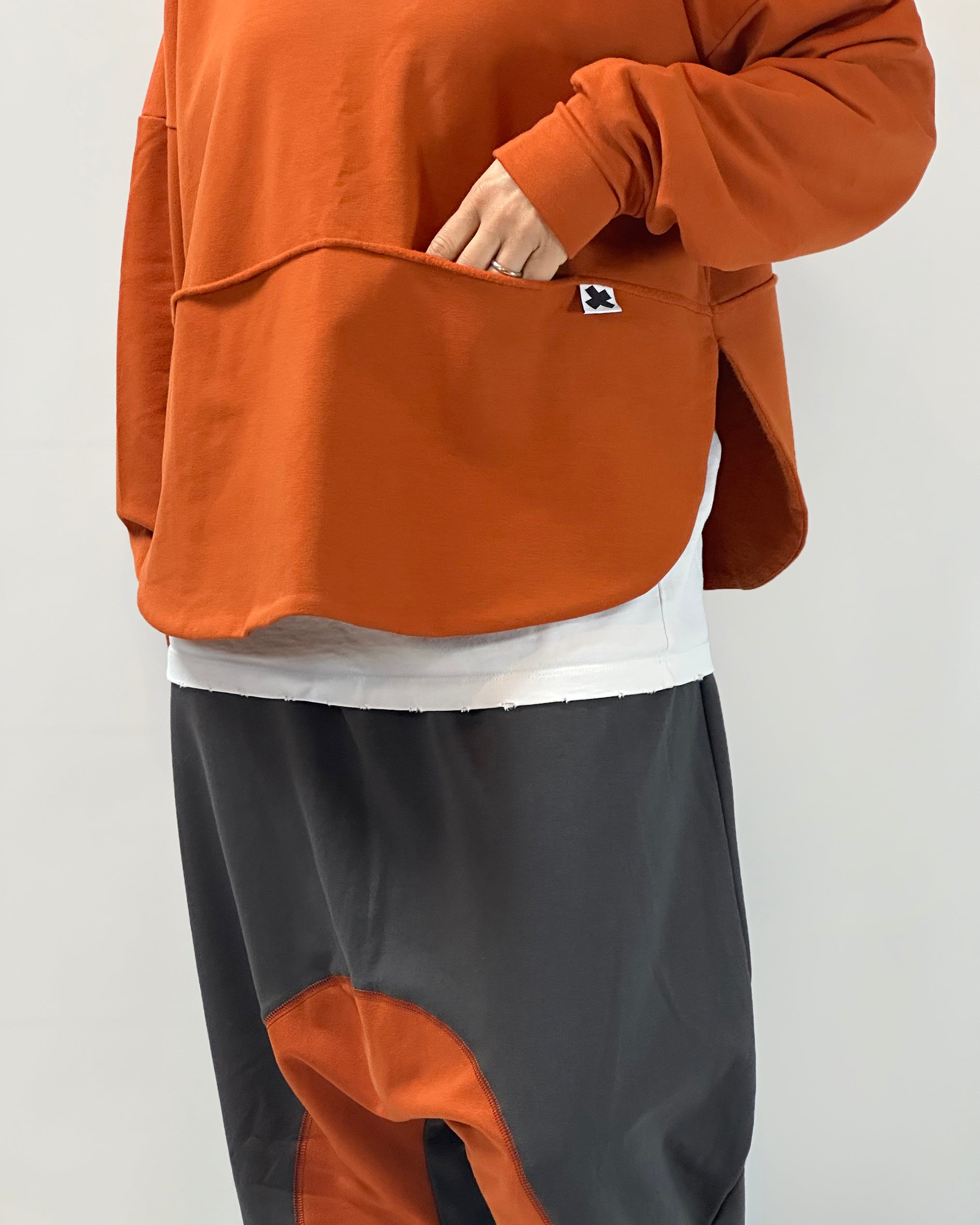 Felpa Tascona Cotone Felpato