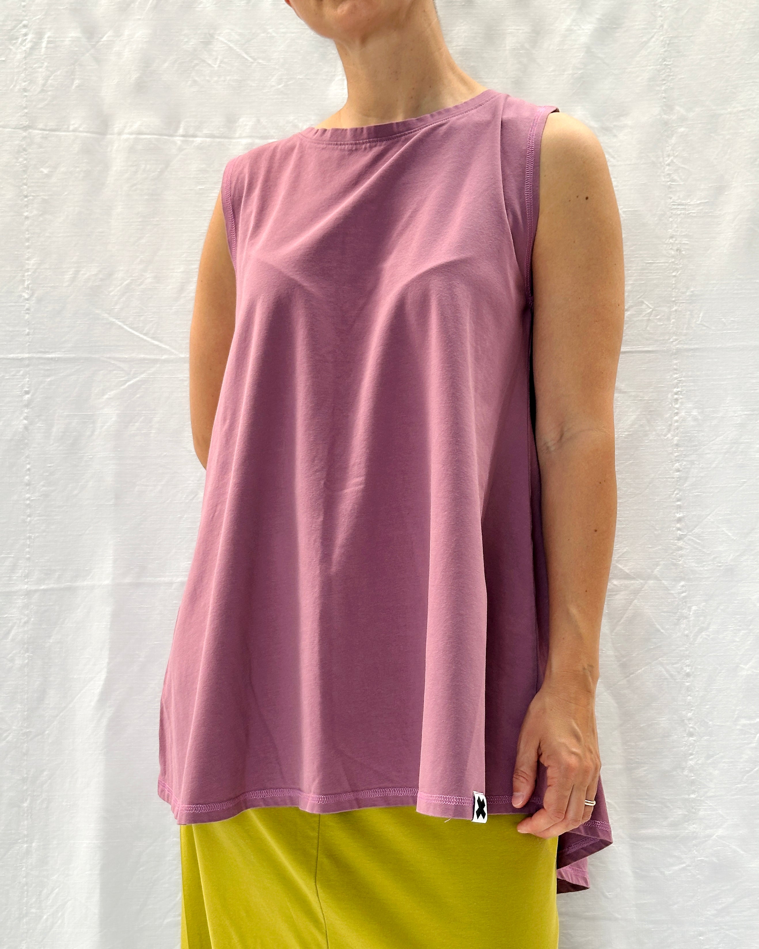 Canottiera Lunga Dietro Jersey