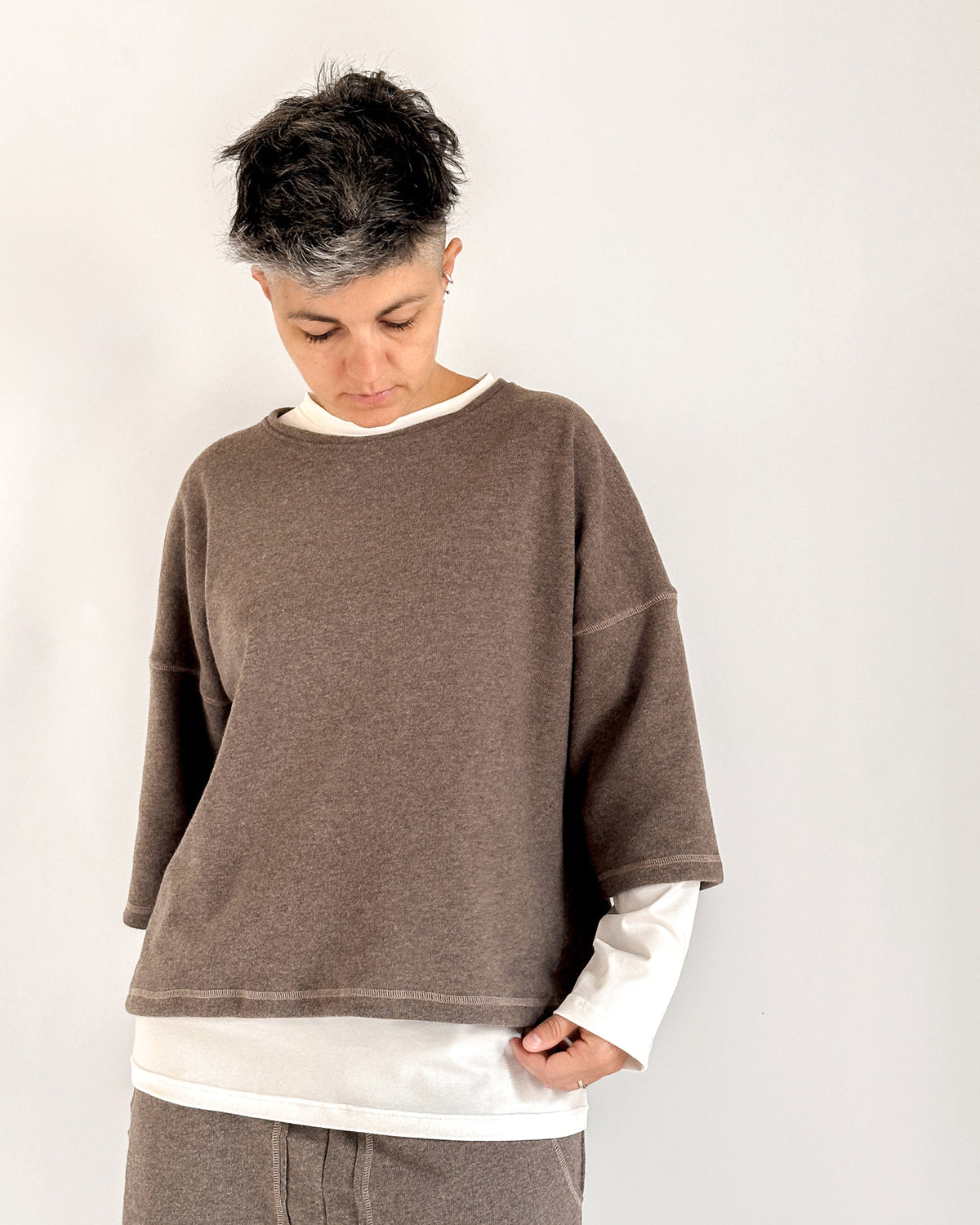 Maglione Trequarti Lana