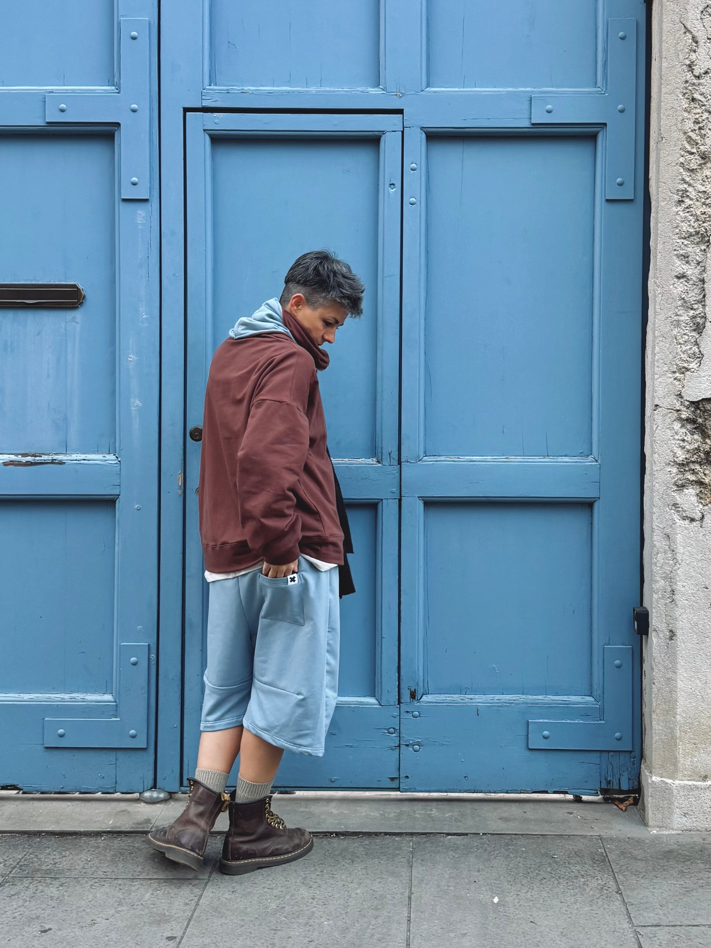 Bermuda Cotone Felpato