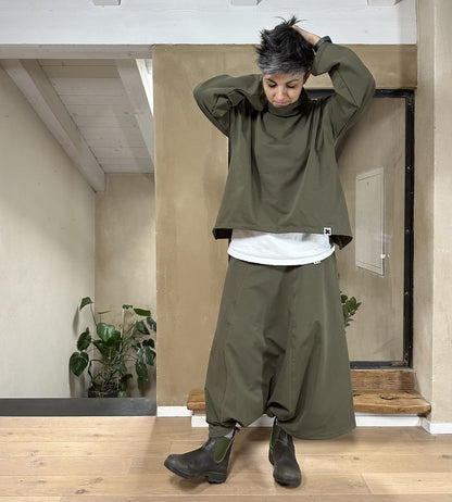 GonnaPantalone Cotone Felpato