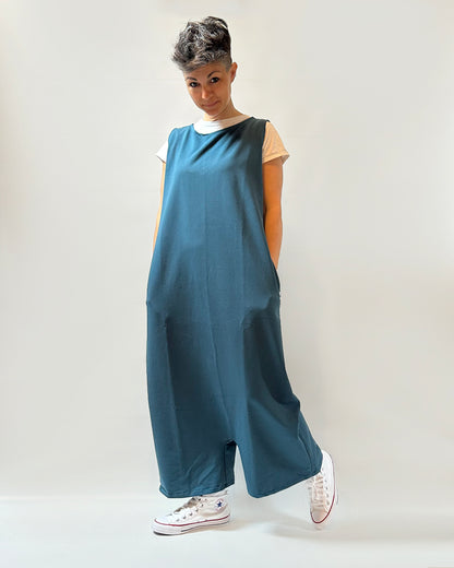 Tutona intera cavallo basso oversize senza maniche