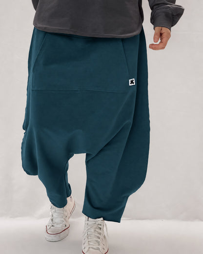 Panta Seppia Cotone Felpato