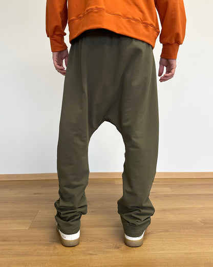 PantaBaggy Uomo Cotone Felpato