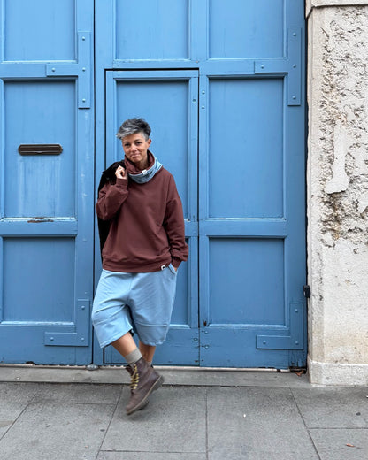 Bermuda Cotone Felpato