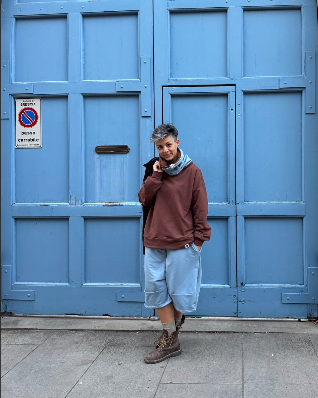 Bermuda Cotone Felpato