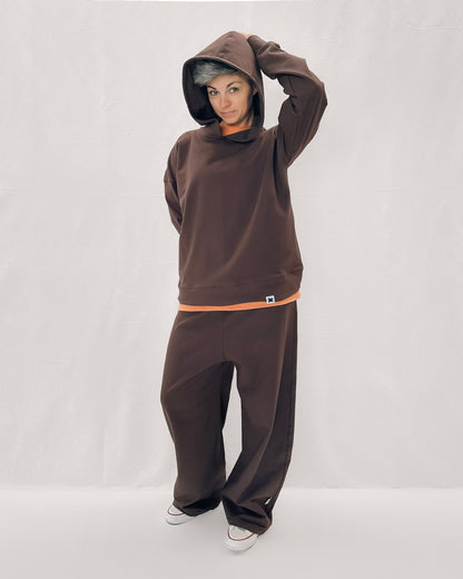 Felpa Cappuccio French Terry