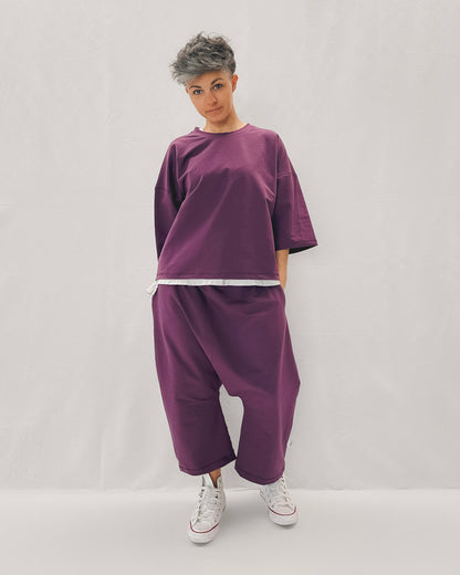 Maglia Trequarti French terry