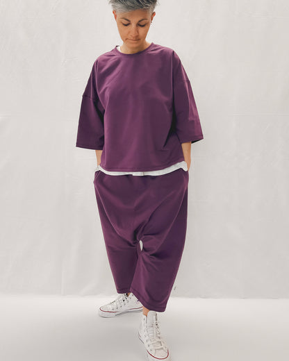 Maglia Trequarti French terry