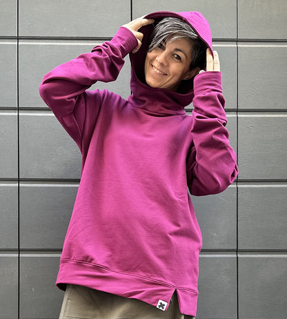 Felpa con cappuccio Cotone Felpato