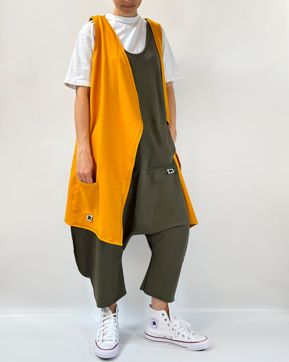 Gilet Lungo French Terry