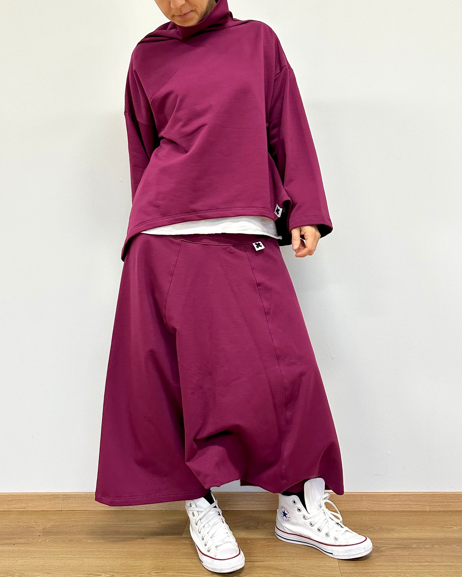 GonnaPantalone Cotone Felpato