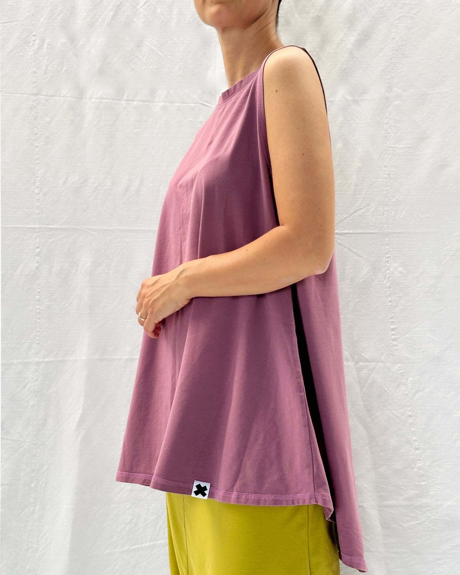 Canottiera Lunga Dietro Jersey