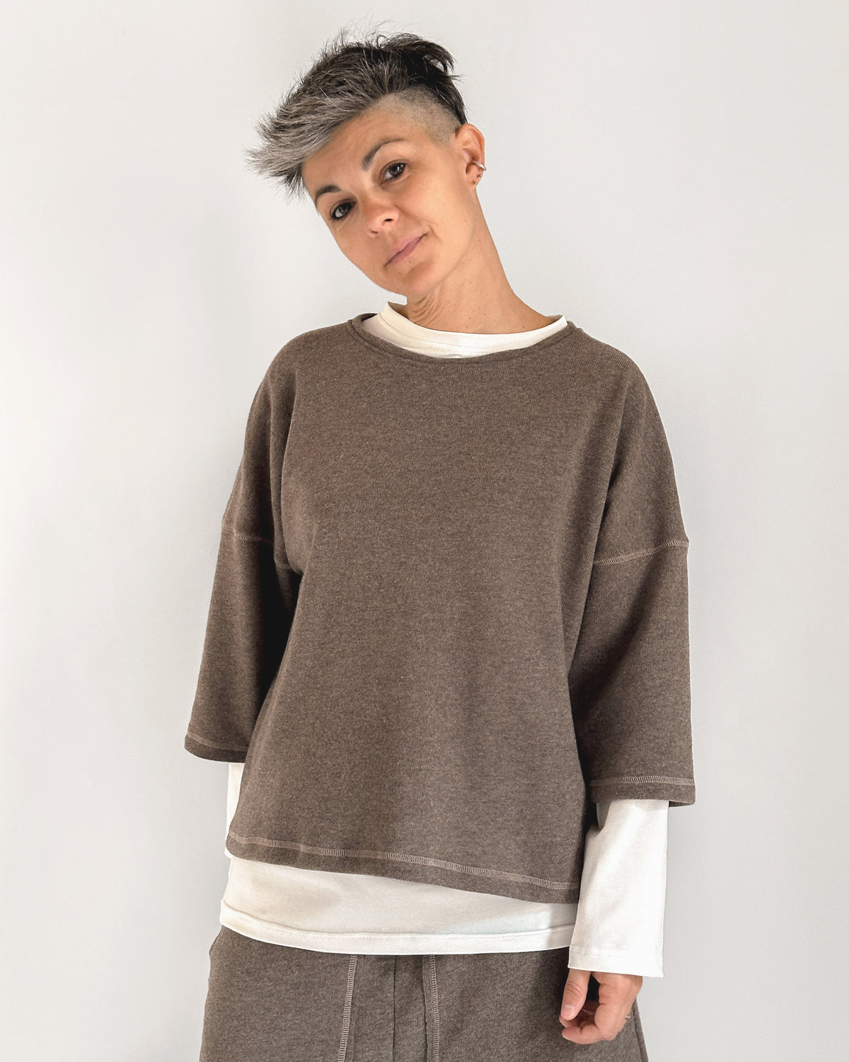 Maglione Trequarti Lana