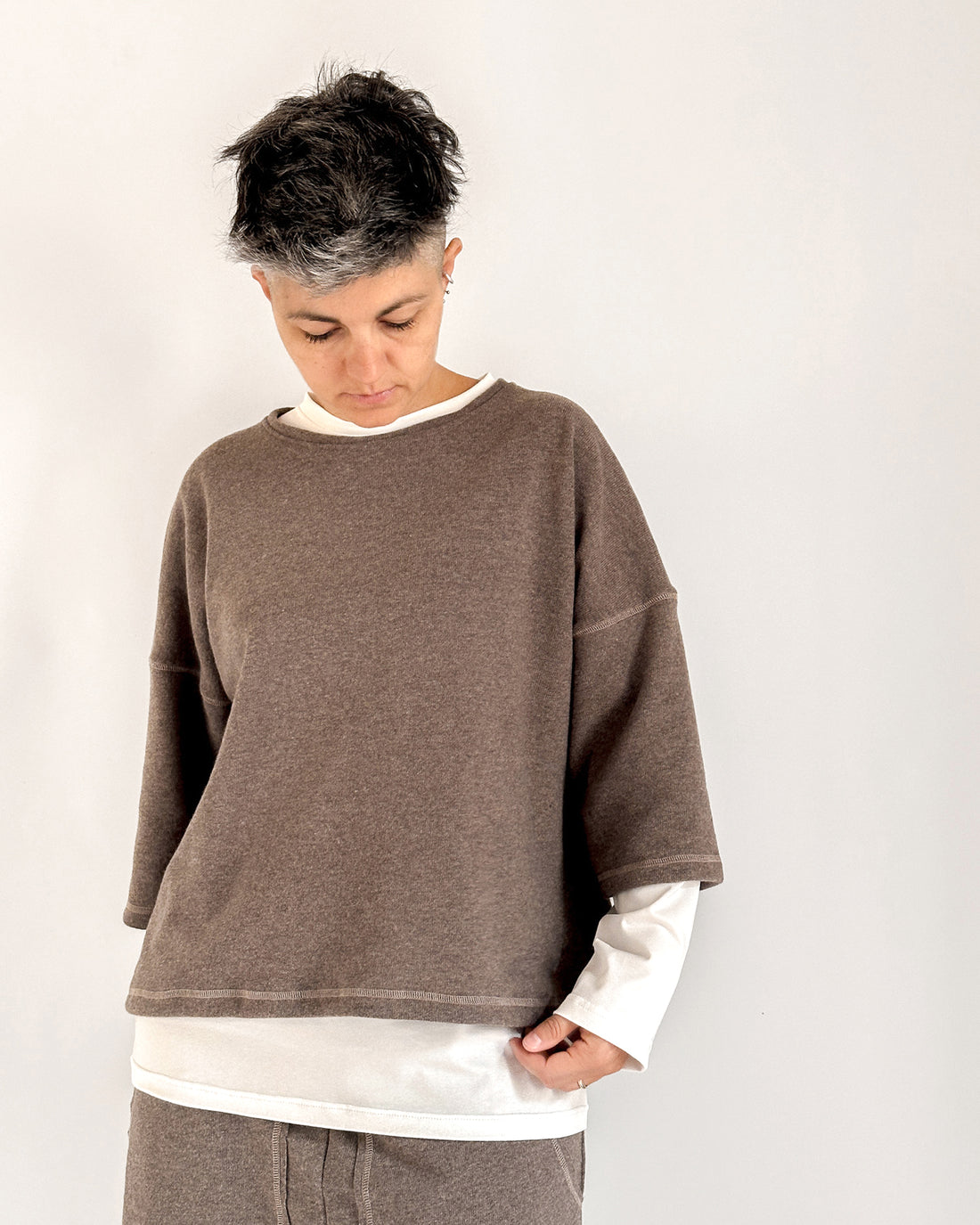 Maglione Trequarti Lana