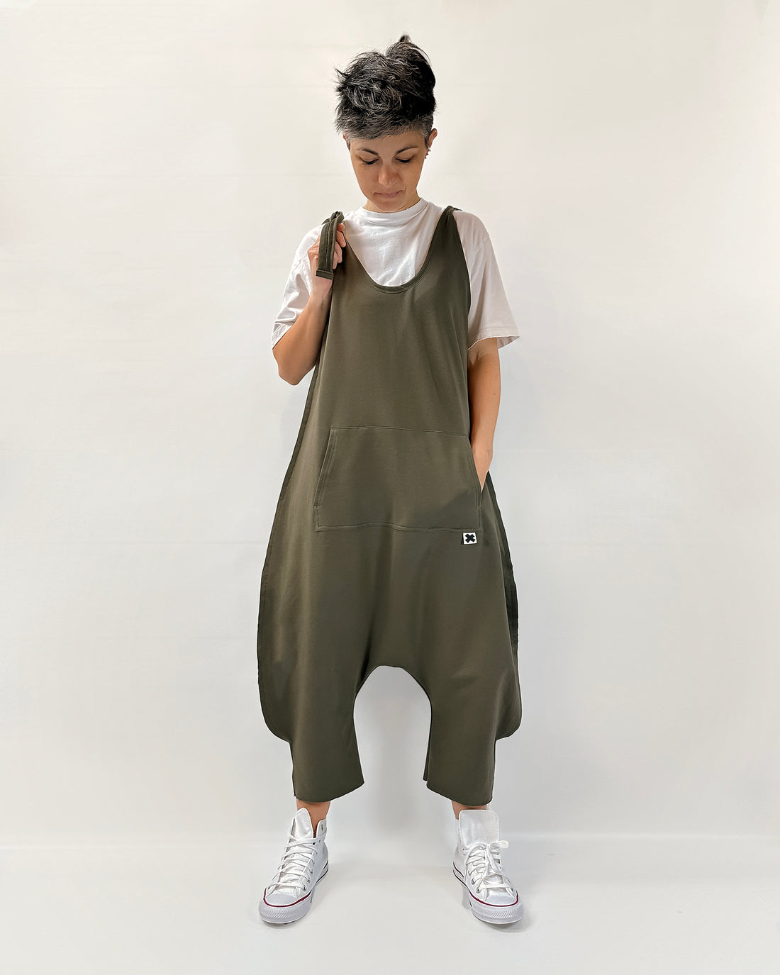 Salopette French Terry