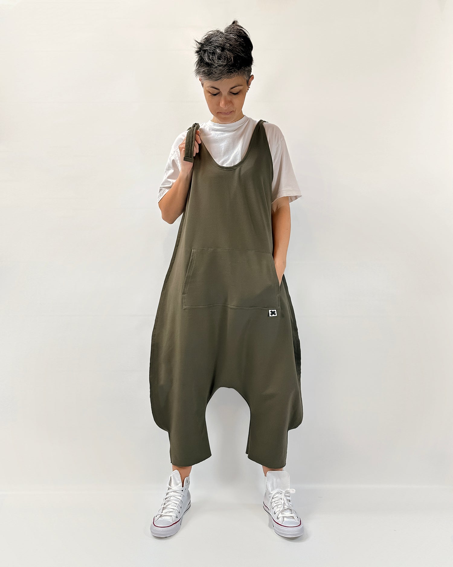 Salopette French Terry